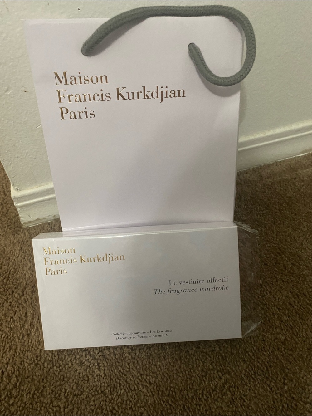 Maison Francis Kurkdjian White & Gold Branded Gift Set